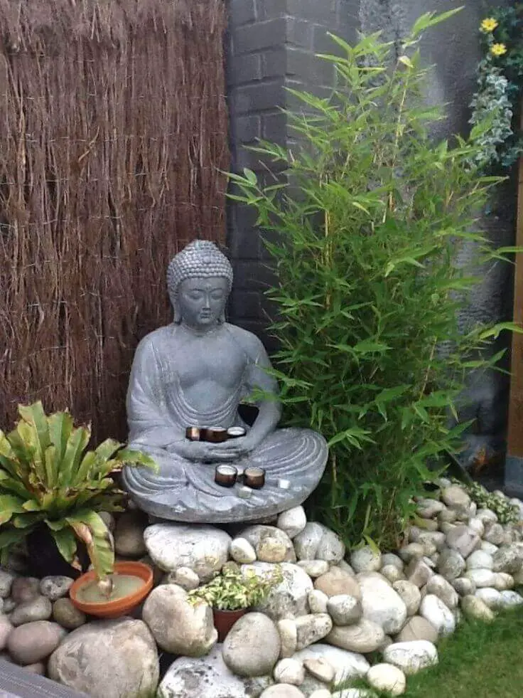 Buddha-Inspired Rock Garden